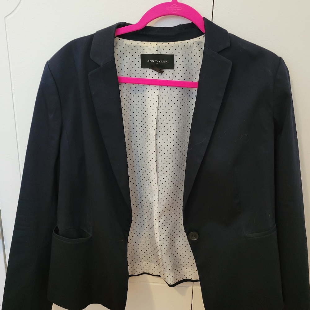 Navy blue Ann Taylor blazer